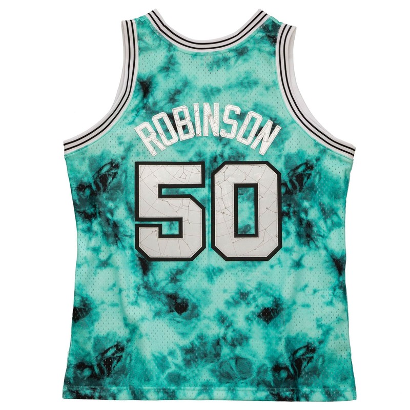 Mens Mitchell & Ness NBA GALAXY SWINGMAN JERSEY - SPURS 1998 DAVID ROBINSON gallery