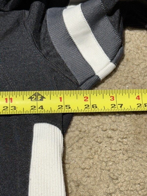 Vintage 1990s Tommy Hilfiger Athletics Embroidered Black Hockey Jersey Size XL gallery