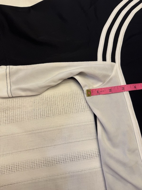adidas Climalite Men's XL Black White Short Sleeve Griffin Soccer Jersey gallery