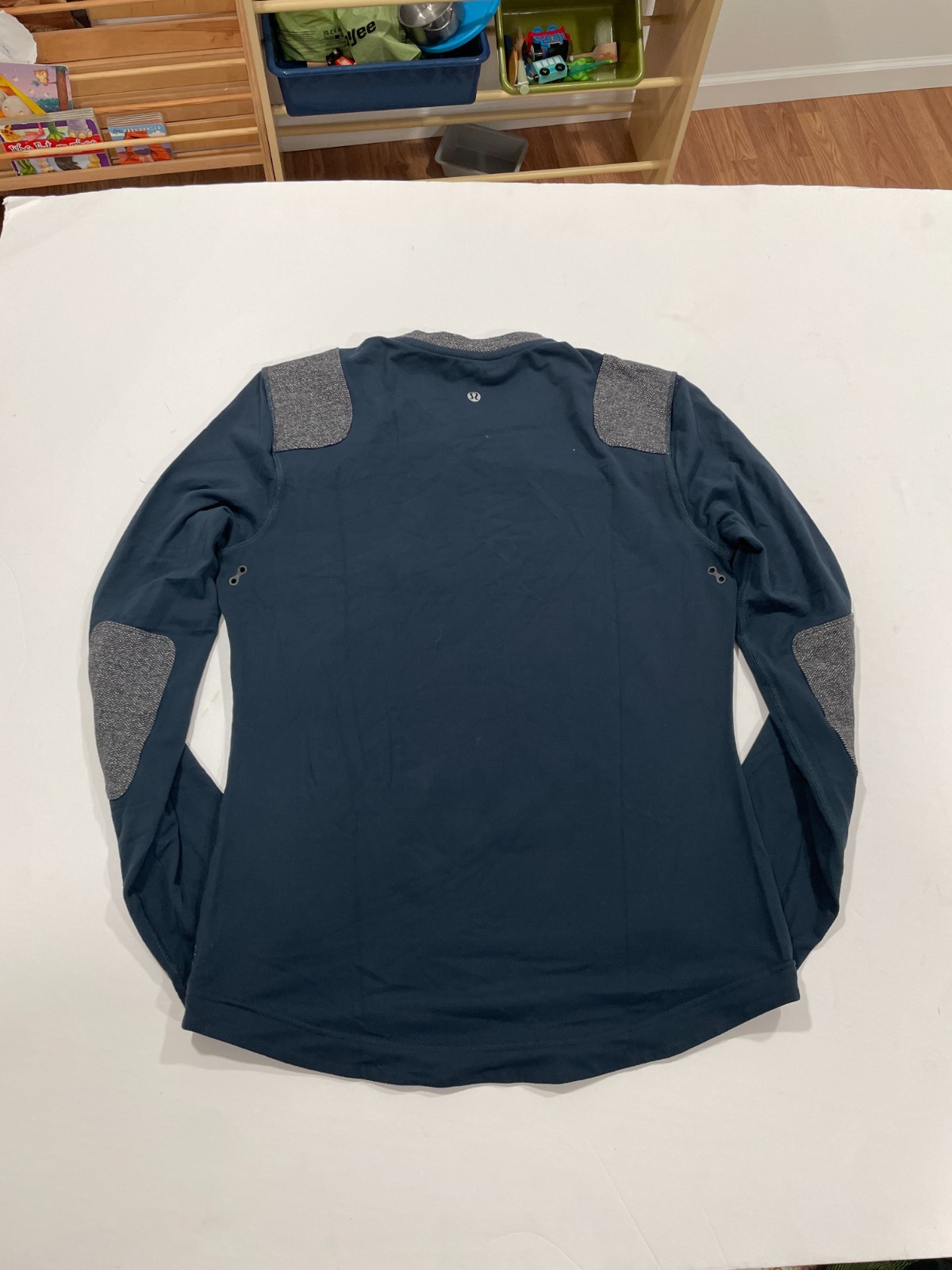 Lululemon Sprint Long Sleeve Men's Small Shirt Blue Style M3287S gallery