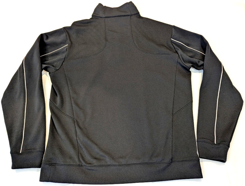 Cutter & Buck CB DryTec Pullover 1/4 Zip Men's Large Black Long Sleeve gallery