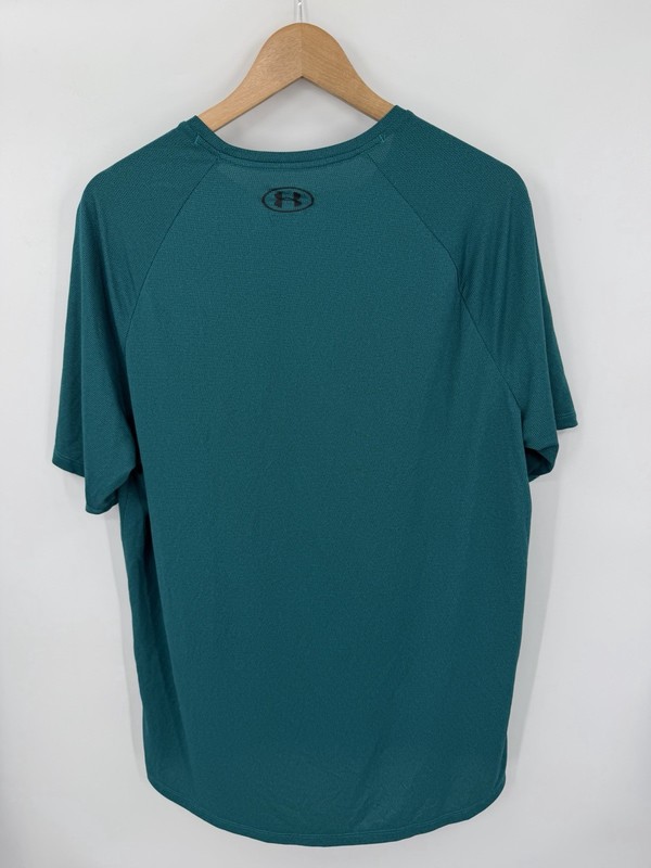 NEW Under Armour Tech 2.0 T-Shirt Men’s 2XL Green Short Sleeve Loose Fit gallery