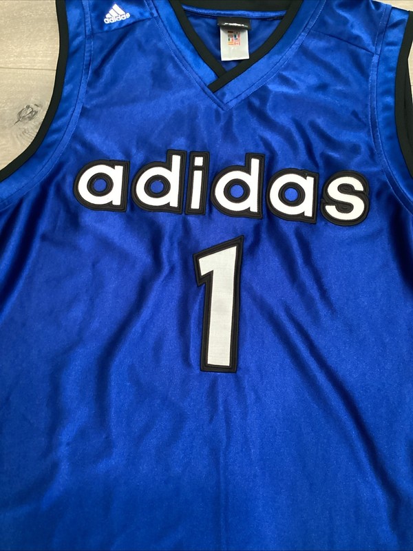 VINTAGE 2002 Adidas Streetball Basketball Jersey T Mac 1 Tracy McGrady Retro And gallery