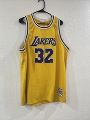 Johnson Lakers #32 1979-80 NBA Authentic Jersey | Size XL