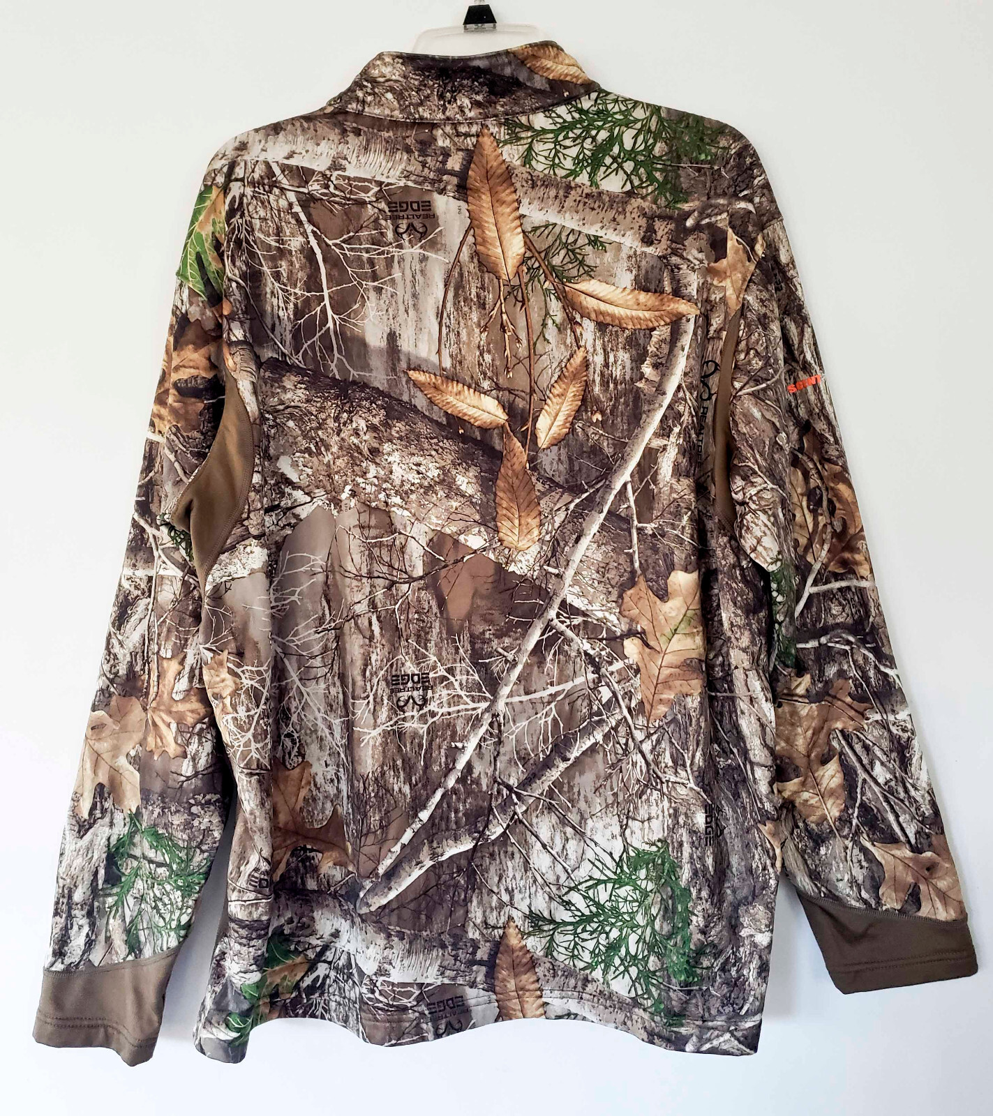 HABIT Twin Rocks ¼ Zip Performance Layer Men's Camo Top LARGE gallery