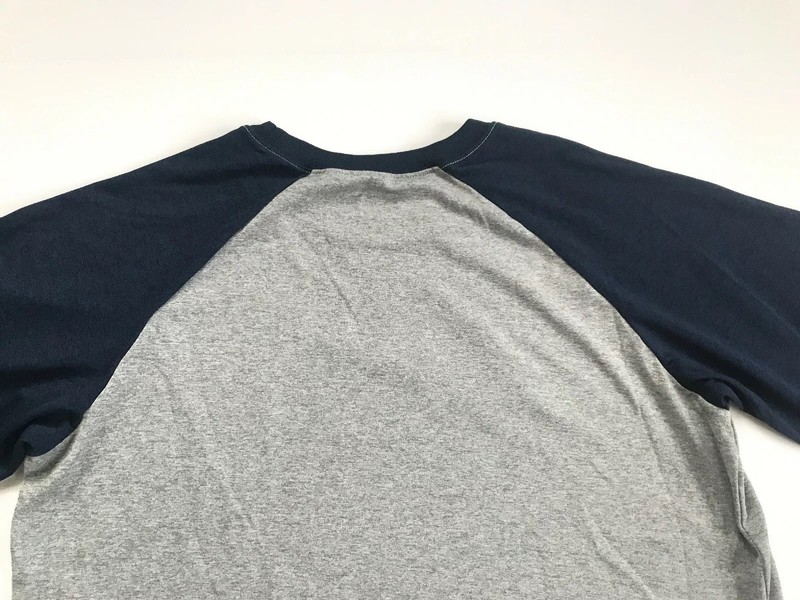 EUC Nike Fit Dry Mens XL Athletic Shirt T-shirt Grey Blue Short Sleeved 18-20 gallery