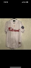 NWT Nelk Boys Full Send Phillies Baseball Jersey Pin Stripe Large NEW Unopened