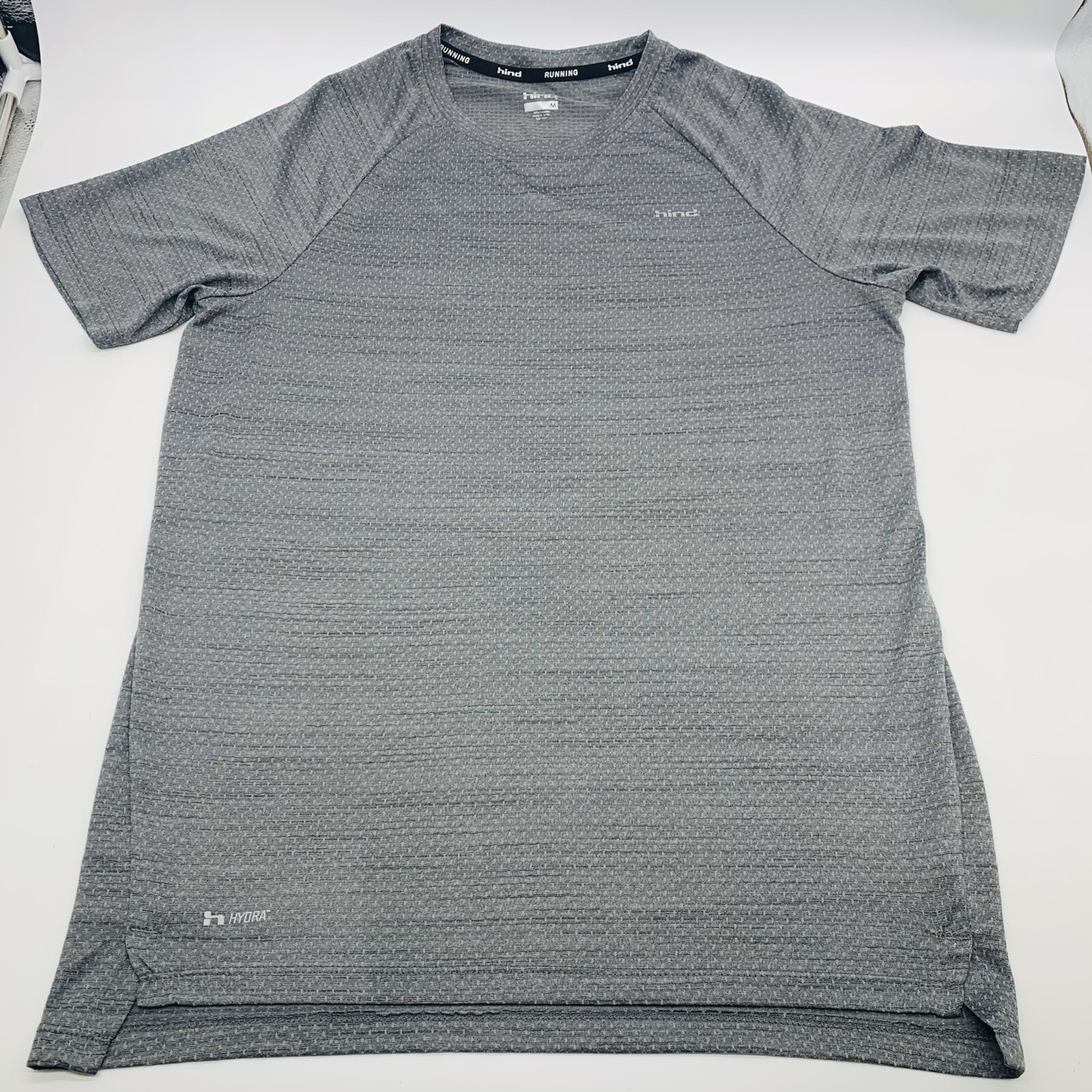 HIND RUNNING HYDRA MEN'S GREY SHORT SLEEVE T-SHIRT SIZE MEDIUM gallery