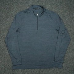 Travis Mathew Pullover Mens XXL Blue Crestview Quarter Zip Golf Pullover