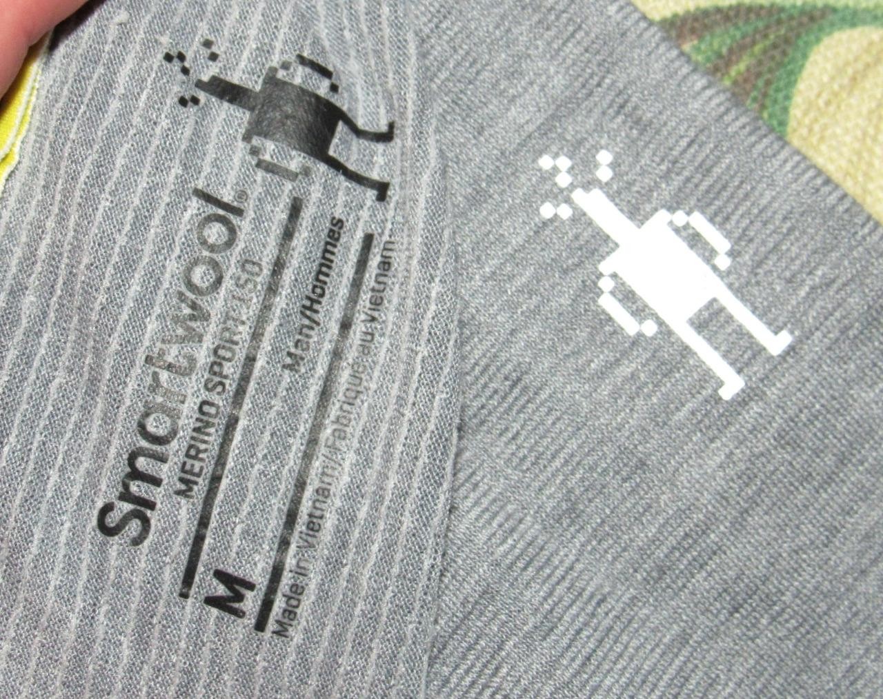 SMARTWOOL Merino Sport 150 Grey Wool Blend 1/4 Zip Base Layer Shirt Medium gallery