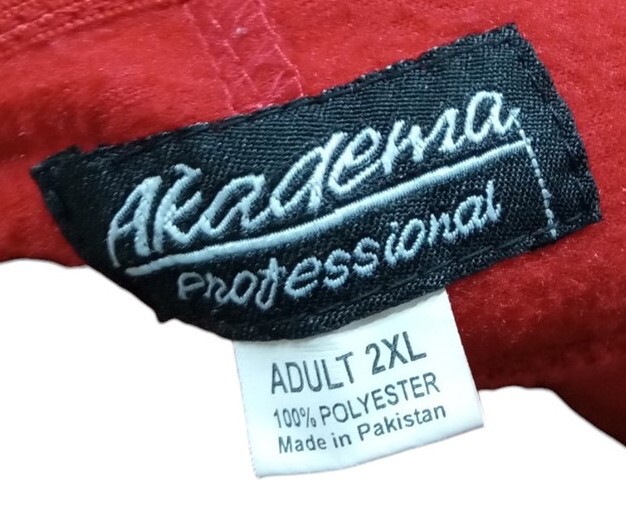Akadema Professional Red Baseball Jersey Adult 2XL Apparel Sportswear Unisex gallery