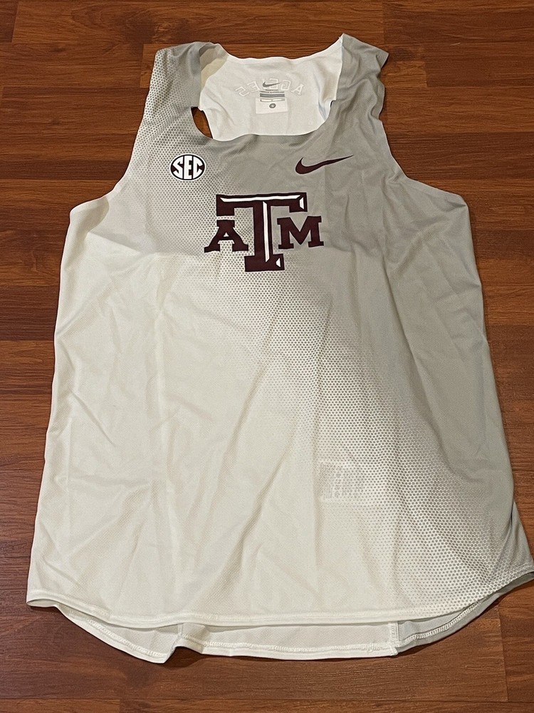 Nike Pro Elite Track & Field Singlet ‘Texas A&M’ Made In USA (size mens S)