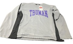 Marucci Pullover Mens Medium Gray Performance Long Sleeve Truman Baseball Top
