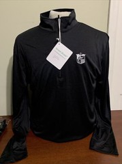 Green Grass Mens Black 1/4 Zip Golf Pullover Seagate medium Large or 2XL NEW NWT