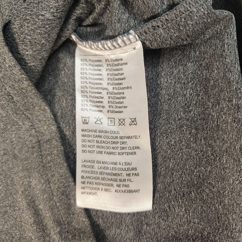 Baleaf Mens Gray top Performance Shirt Size L Lightweight Breathable Activewear gallery