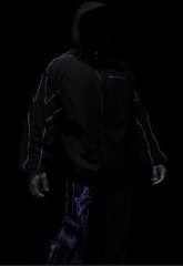 Breathe Divinity Cyber Zip-up Jacket and Cargo Trackpants [DUSK] SMALL