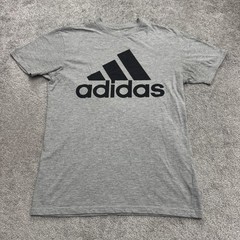 Adidas Golf Graphic T-Shirt Mens Small Gray Short Sleeve Crew Neck Active Tee