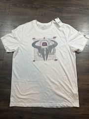 Nike Court Dri-FIT Rafa Nadal Tennis T-Shirt Bull Logo FZ8113-100 Mens 2XLT