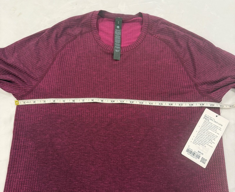 Lululemon Metal Vent Tech Long Sleeve Magenta Men’s L Slim Fit JWMG/PLUM gallery