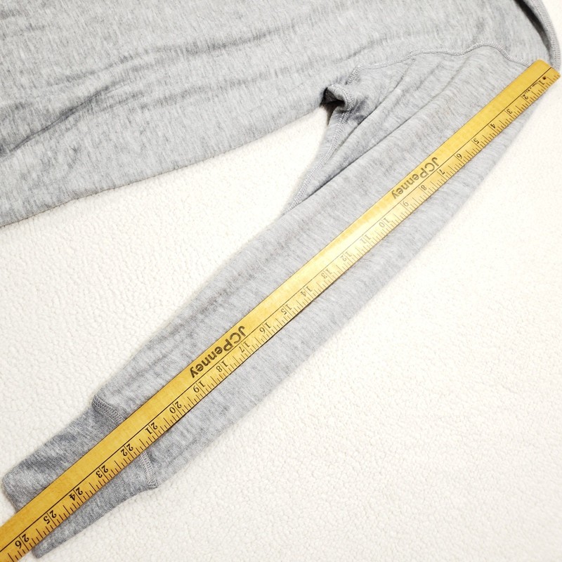 Duofold Thermal Shirt Men Large Gray Long Sleeve Crew Neck Base Layer USA Made gallery