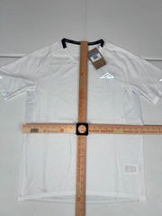 Nike Trail Solar Chase Dri-FIT Short Sleeve Running Top Mens Summit White DV9305