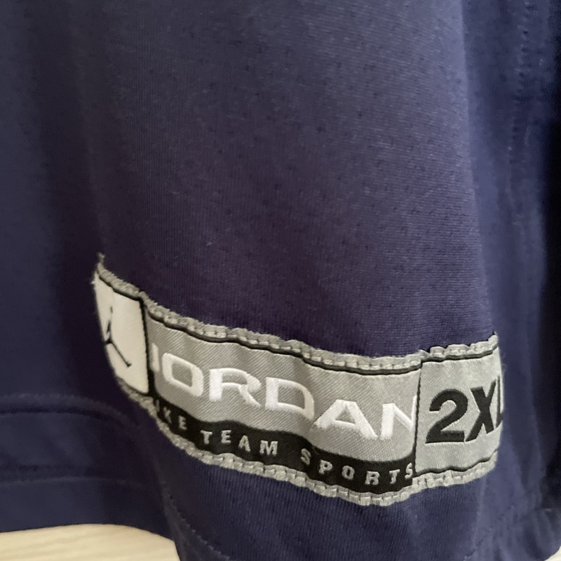 Jordan Jumpman quarter-zip pullover navy basketball performance Shirt 2XL gallery