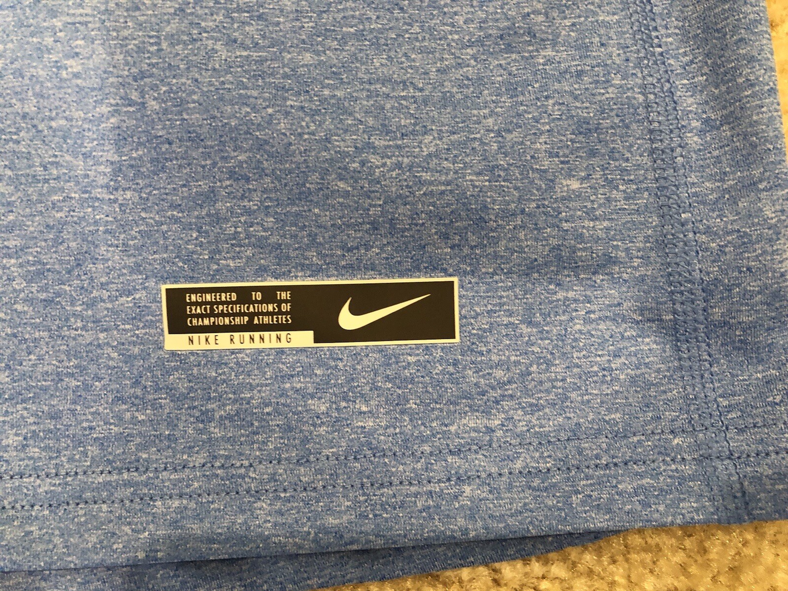 Nike Running Shirt (Dri-Fit) - Men’s Lage (L) - Blue gallery