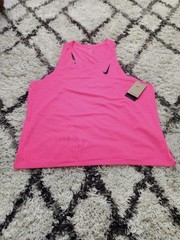 Nike Men’s Dri-FIT ADV Aeroswift Racing Singlet Tank Top Pink XXL 2XL New NWT