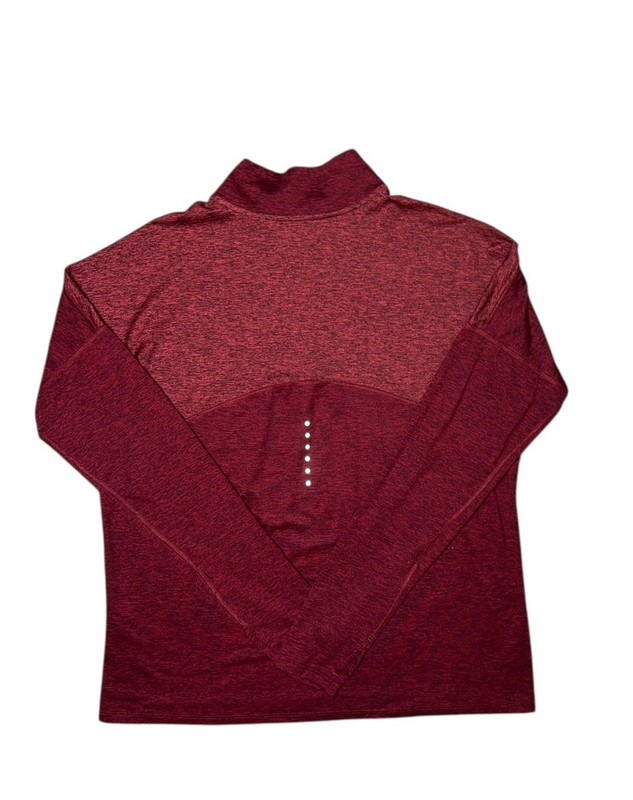 Nike Element Running Dri-fit Long Sleeve Half Zip Pullover Men's Sz L Burgundy gallery