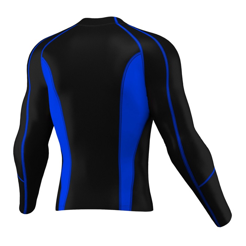 Mens Compression Armour Base Layer Top Long Sleeve Thermal Gym Sports Shirts gallery