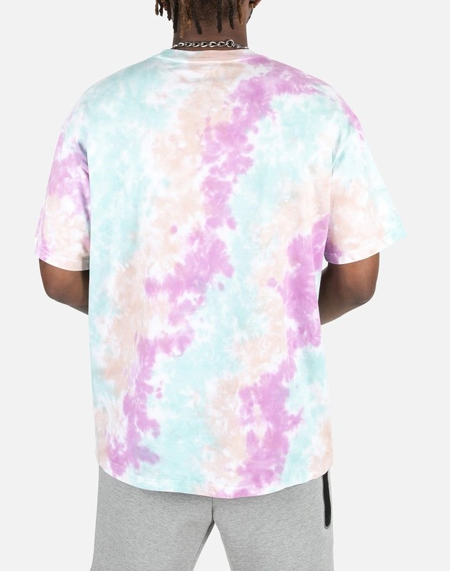 Nike Sportswear Tie Dye T-Shirt DB6149-100 Men’s Medium Pastel Multi Color Tee gallery