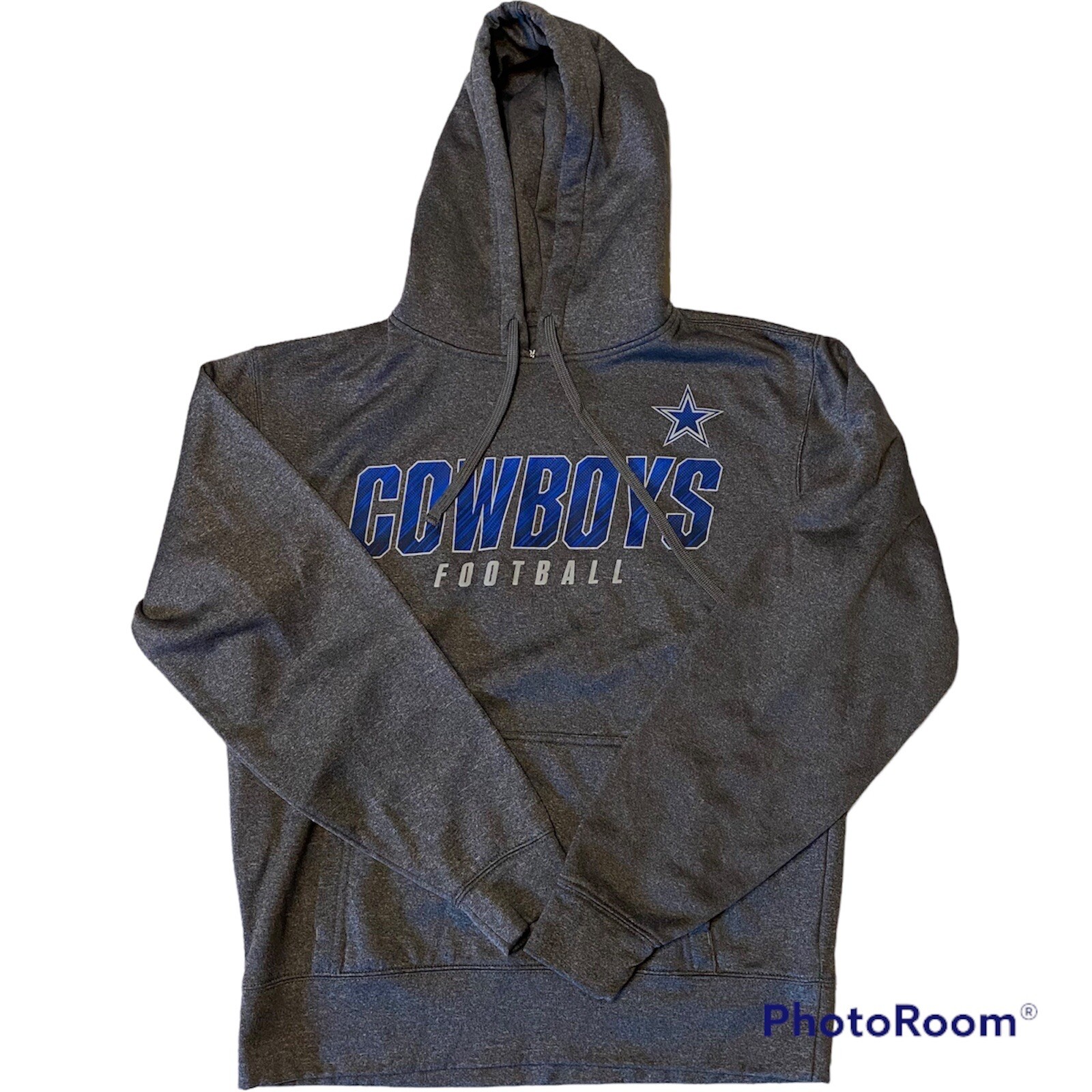 Dallas Cowboys Authentic Team Brand Vortex Logo Hoody Mens Size Small S gallery