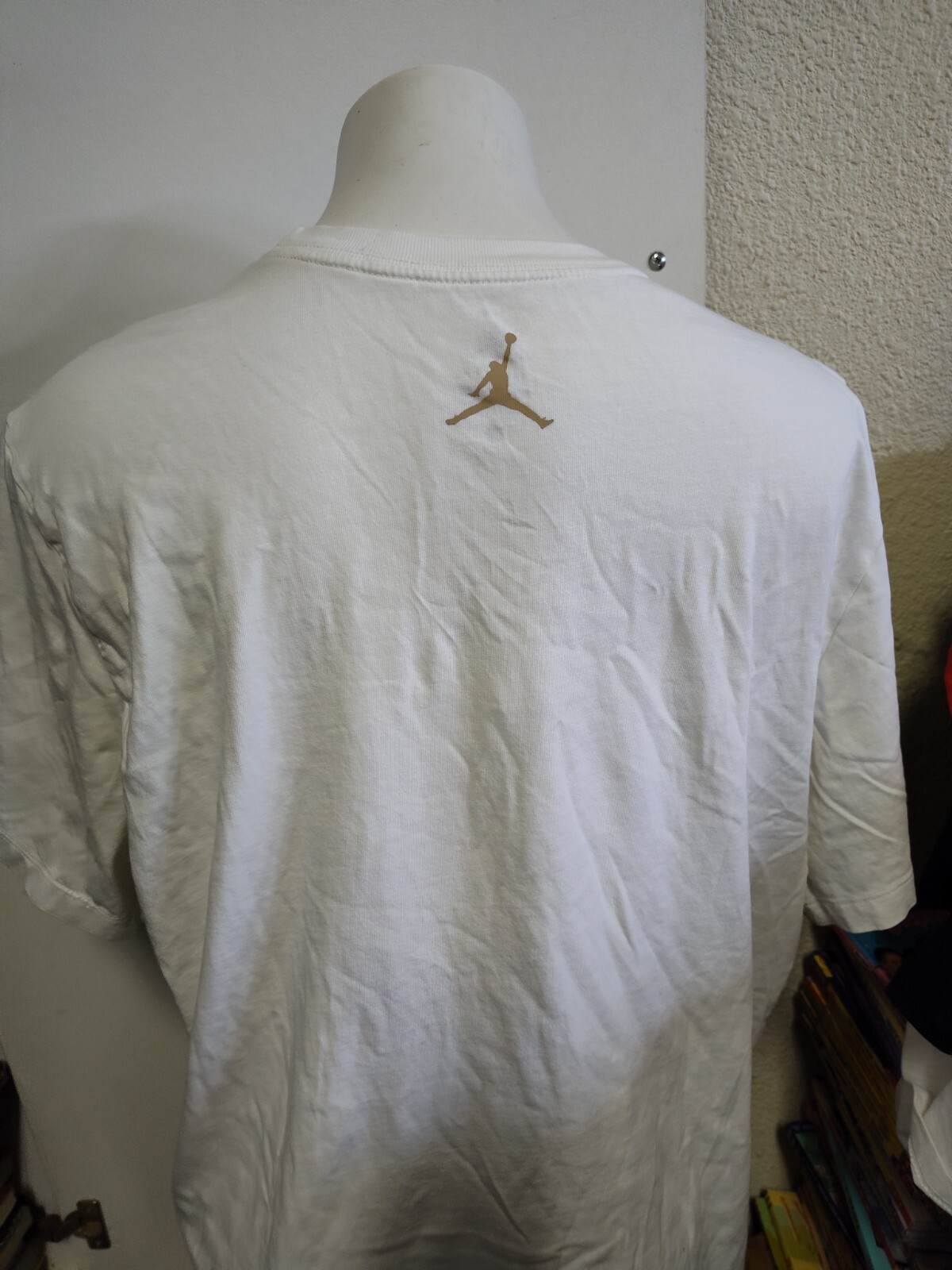 Flaming Basketball Hoop Net Jordan Nike Dri- Fit T Shirt XXL White 2XL gallery
