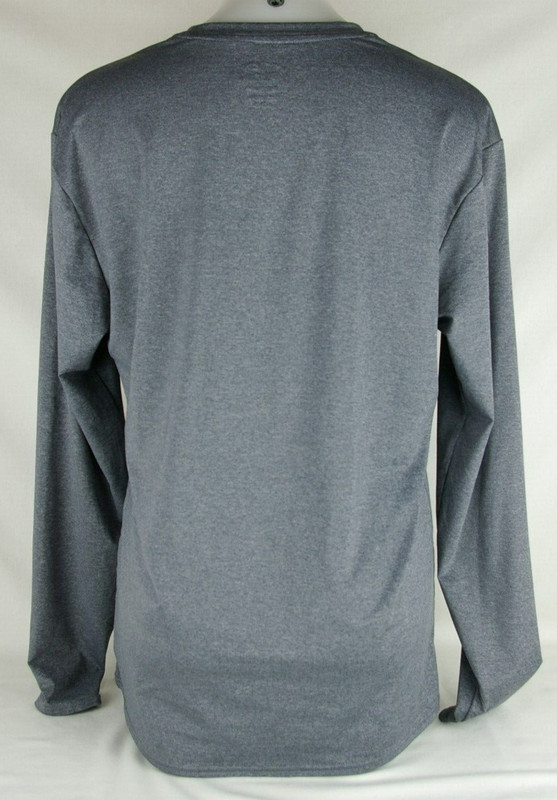 Champion Duo Dry Power Core Solid Gray Shirt Top Men's Size XXL Polyester Blend gallery