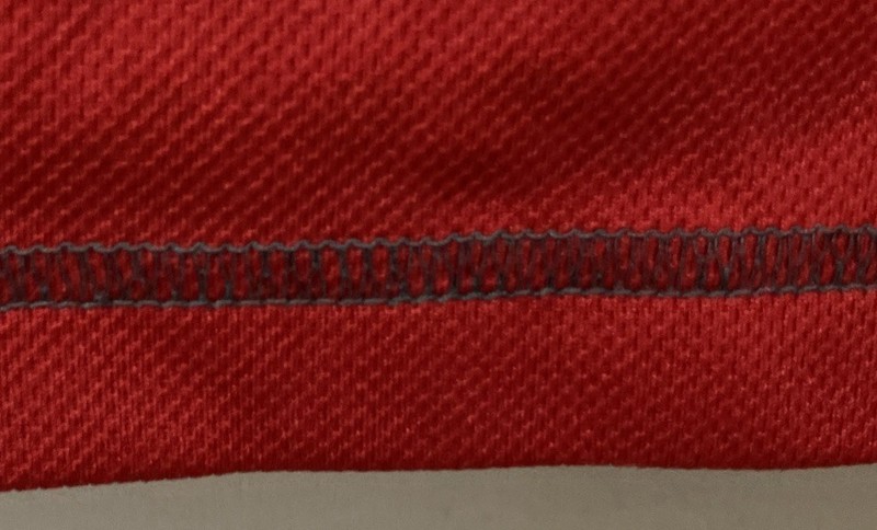 Men's Alo Coolfit Pullover Red Gray Long Sleeve Base Layer Size Large ESPN Logo gallery