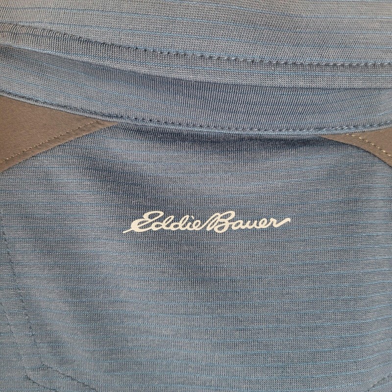 Eddie Bauer Polo Shirt Mens Medium Active Fit Performance Golf Athletic gallery