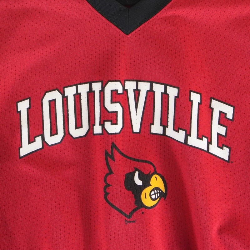 Majestic UL Jersey Men's XL Louisville Cardinals Basketball Tank Red USA gallery