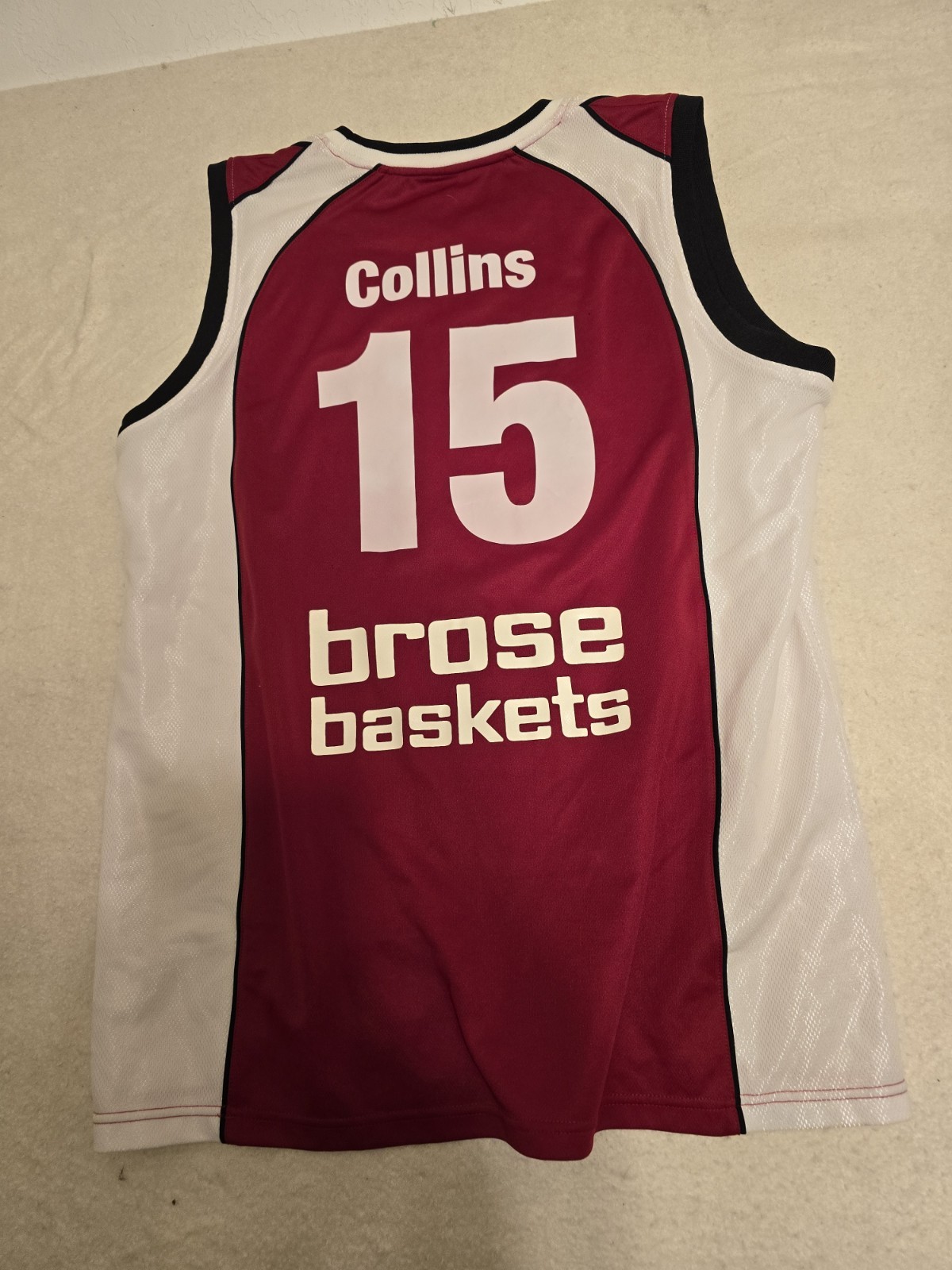 Jako J1 BroseBaskets Basketball Mens 2XL Sleeveless Shirt Top red/white gallery