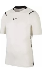 Nike Pro Aeroadapt Short Sleeve Training Top Cream White BV5510-030 Men’s Sz L
