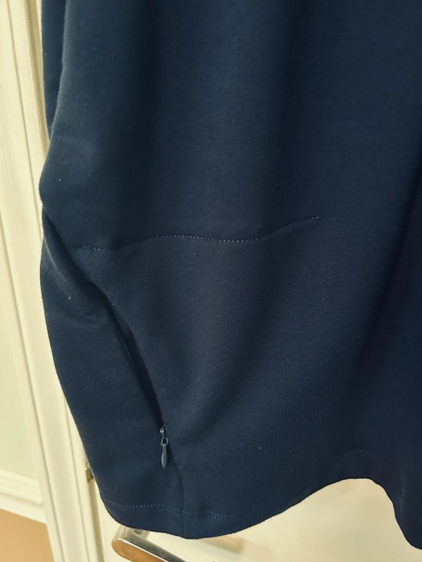 Graham Luxe Porter 1/4 Zip L/S Pullover Mens XL Navy Blue Performance Golf NWOT gallery