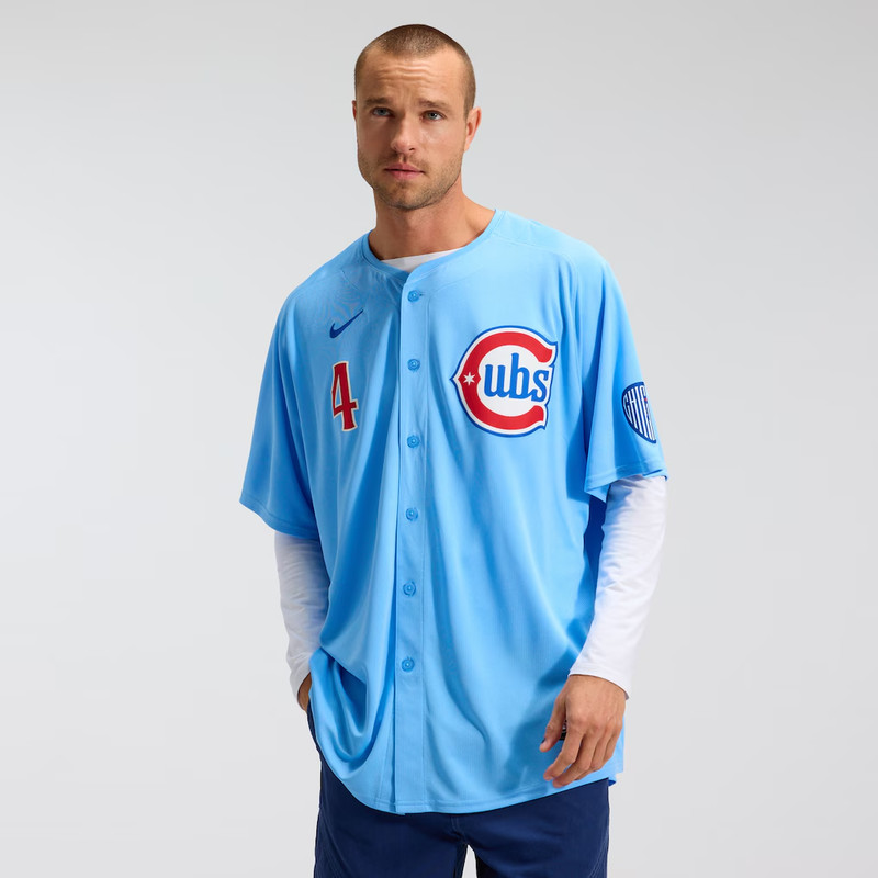 Nike Pete Crow-Armstrong Chicago Cubs Alternate Limited Player Jersey Light Blue gallery