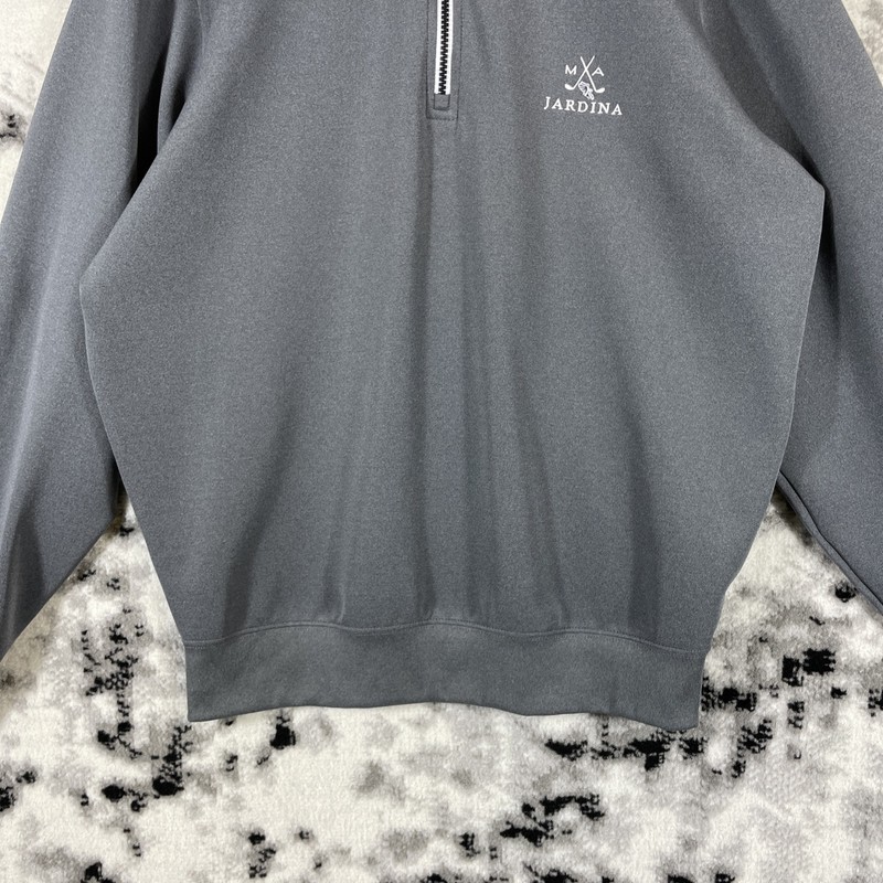 Fairway & Greene Pullover Mens Size Medium Gray 1/4 Zip Jardina Performance gallery