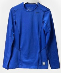 Men’s Nike Pro Combat Hyperwarm Lite Fitted Base Layer Shirt 618984 Small EC