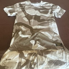 Nike Tee Dri-FIT Men’s Camo Crewneck T-Shirt and Shorts Both Size M