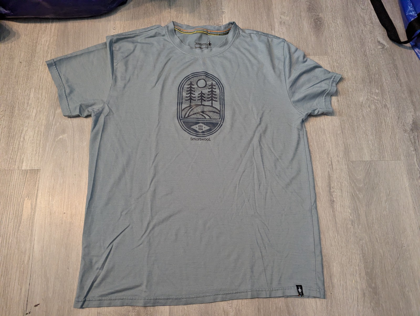 Smartwool Base Layer Merino Wool Blend T Shirt Mens Large gallery