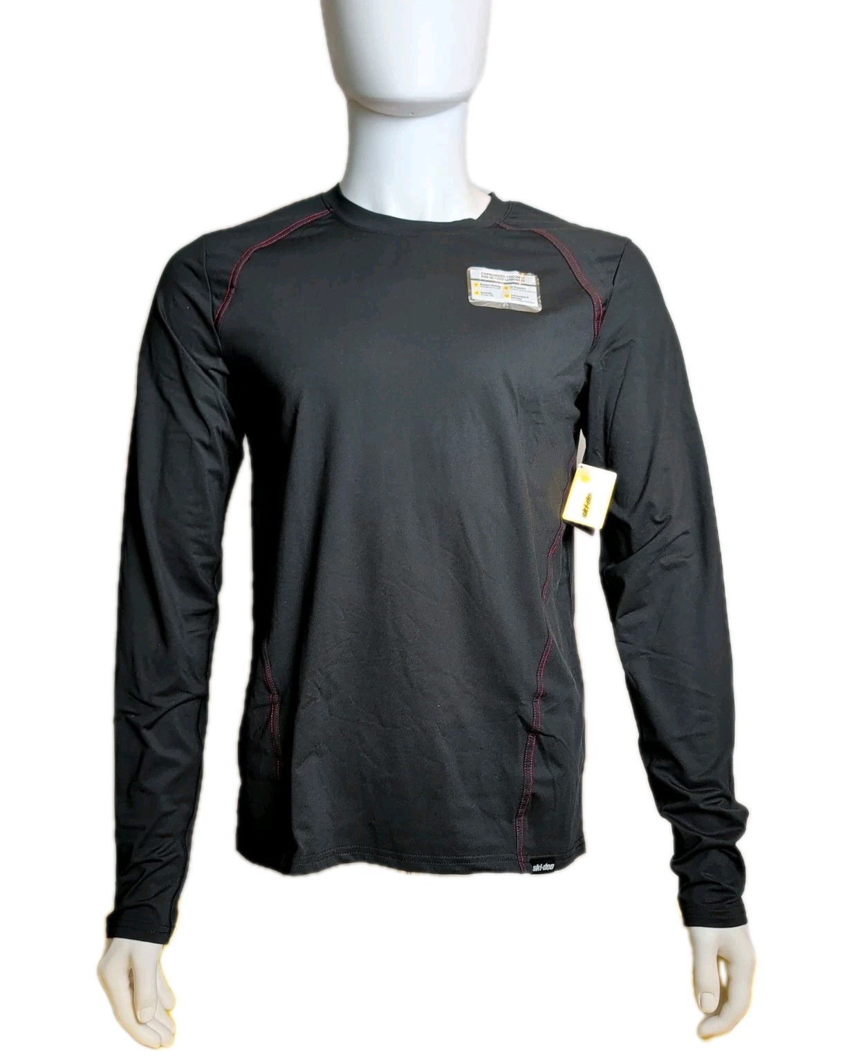 Ski-Doo Men's Performance Long Sleeve Tee Medium M/M UV Protection Quick Dry gallery