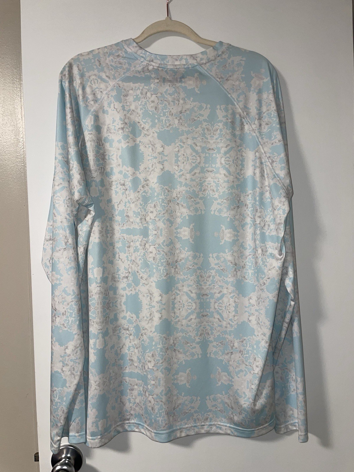 Local Boy Outfitters Men's L/S Performance UPF 50+ Fishing Shirt light blue 2XL gallery
