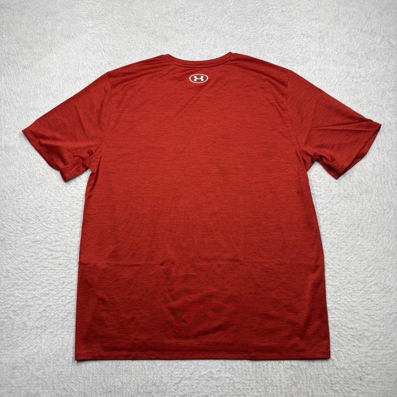 NWT Under Armour Team Tech Vent Short Sleeve Athletic T-Shirt Red Men's Size XL gallery