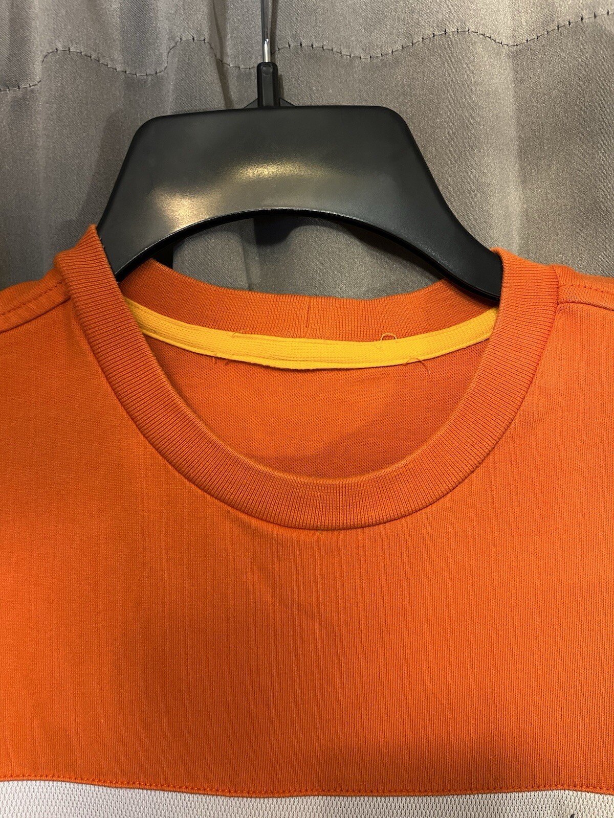 Early 2000s Nike Orange Athletic Shirt White Gray Accents See Measurements gallery