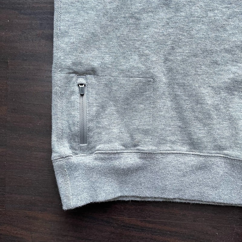 Vuori Jeffreys Pullover Shirt Classic Thermal Crewneck Sweatshirt Gray Mens XL gallery